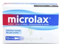 Microlax Sorbitol Citrate Et Laurilsulfoacetate De Sodium S Rect En Récipient Unidose 12récip-unidoses-can/5ml à THONON-LES-BAINS