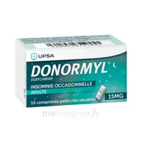 Donormyl 15 Mg Comprimés Pelliculés Sécables T/10 à THONON-LES-BAINS