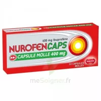 Nurofencaps 400 Mg Caps Molle Plq/10 à THONON-LES-BAINS