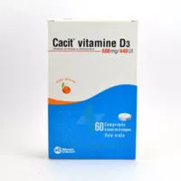 Cacit Vitamine D3 500 Mg/440 Ui, Comprimé à Sucer Ou à Croquer à THONON-LES-BAINS