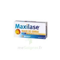 Maxilase Alpha-amylase 3000 U Ceip Comprimés Enrobés Maux De Gorge B/30 à THONON-LES-BAINS