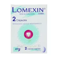 Lomexin 600 Mg Caps Molle Vaginale Plq/2 à THONON-LES-BAINS