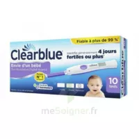 Clearblue Test D'ovulation 2 Hormones B/10 à THONON-LES-BAINS